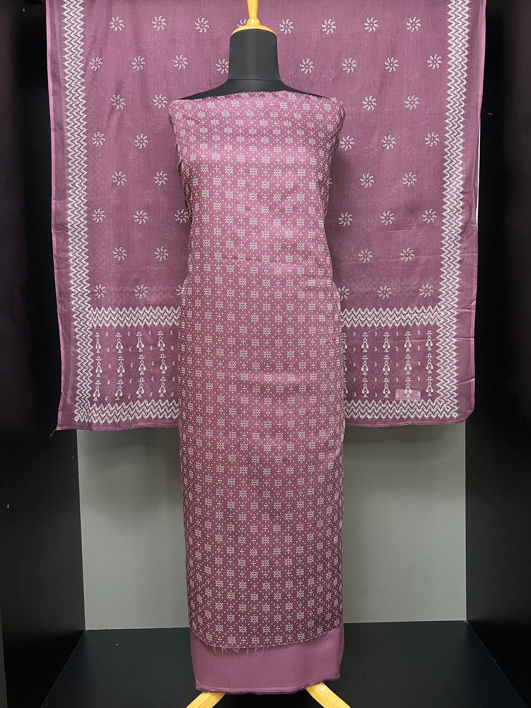 Printed Design Cotton Salwar Set | DE118