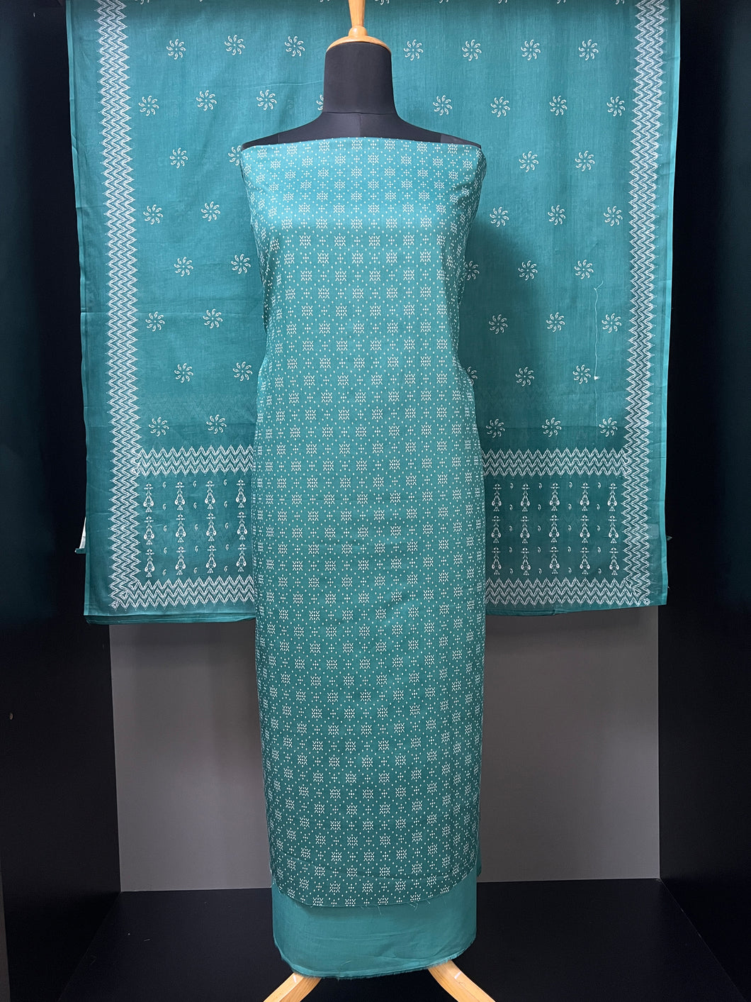 Printed Design Cotton Salwar Set | DE116