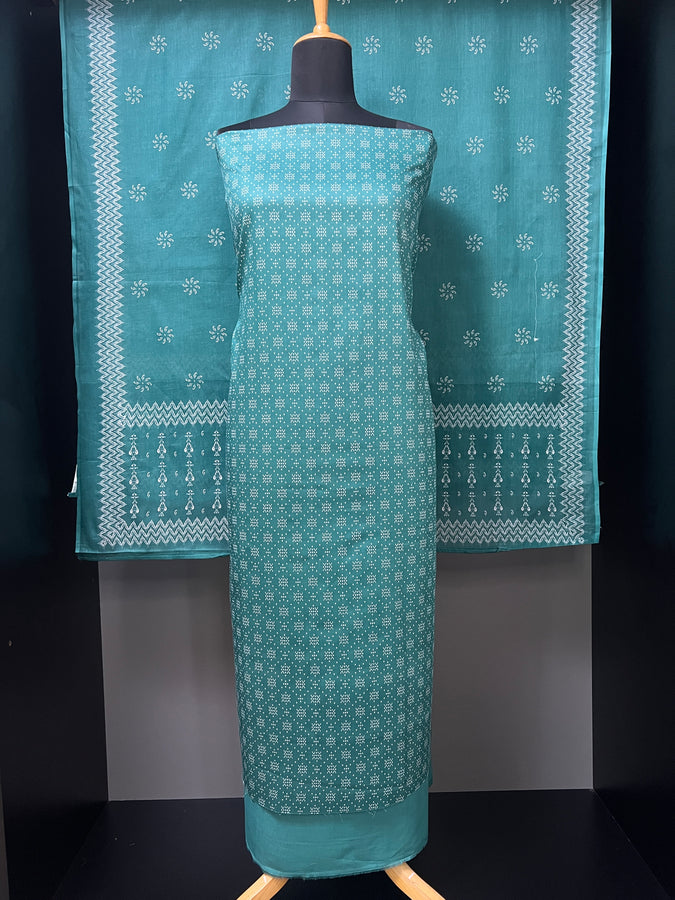 Printed Design Cotton Salwar Set | DE116