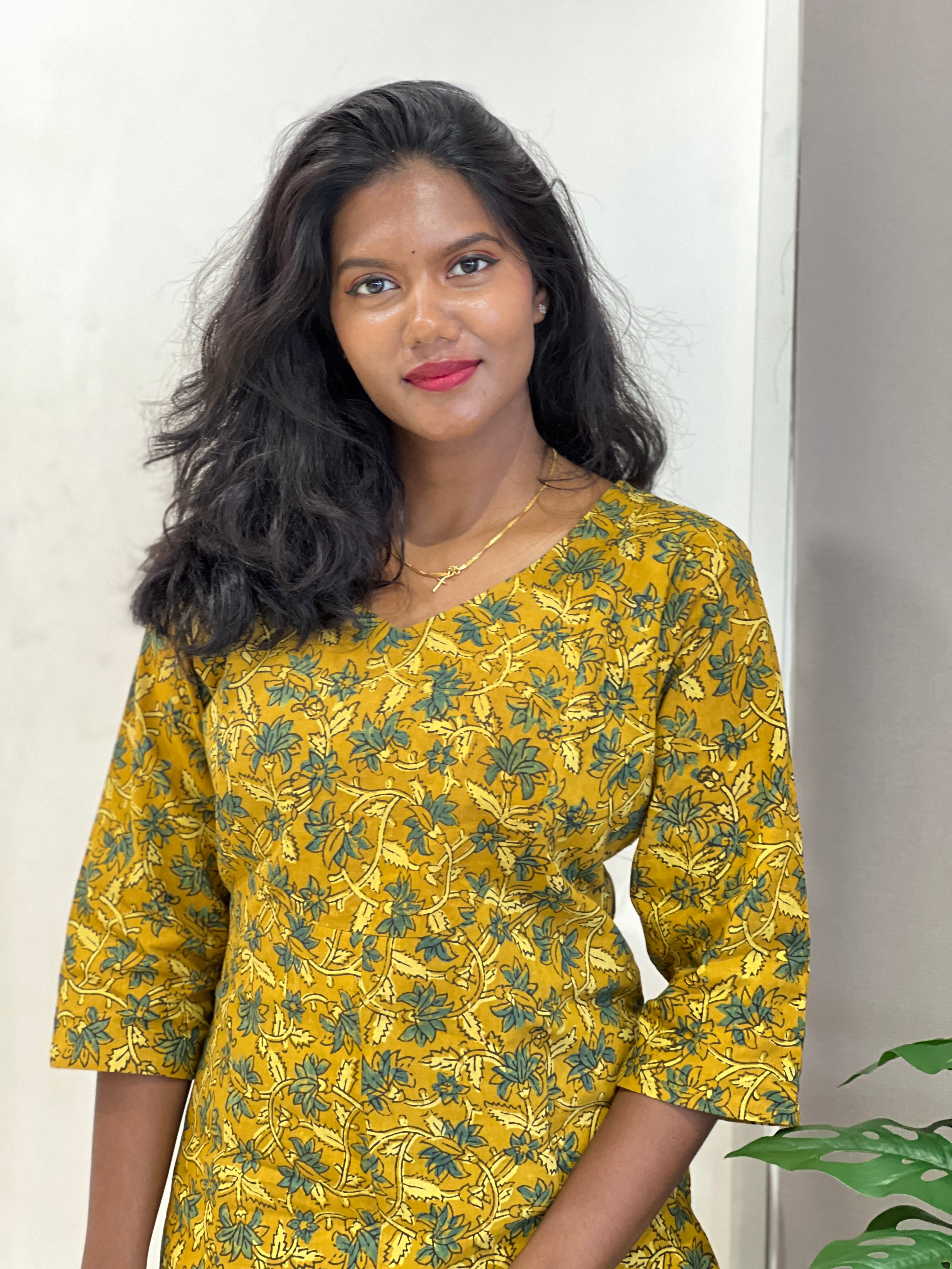 Printed Cotton Kurta | RMLA145