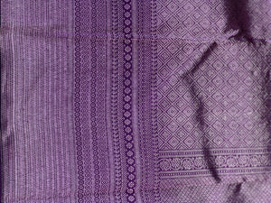 Pink Zari Woven Handloom Kanchipuram Saree | SME151