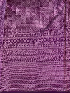 Pink Zari Woven Handloom Kanchipuram Saree | SME151