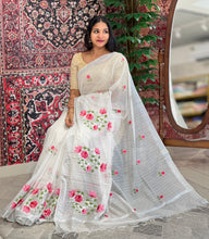 Floral Bunches Silky Kota Saree | NHH240