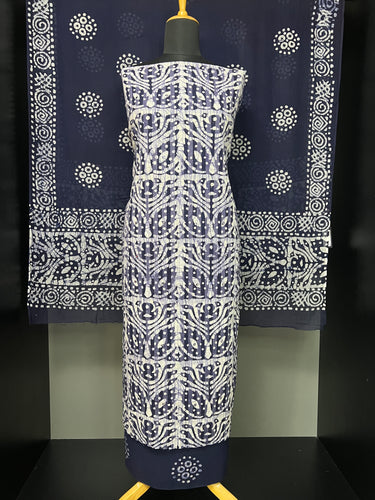 Batik Printed Cotton Salwar Set |  MT151