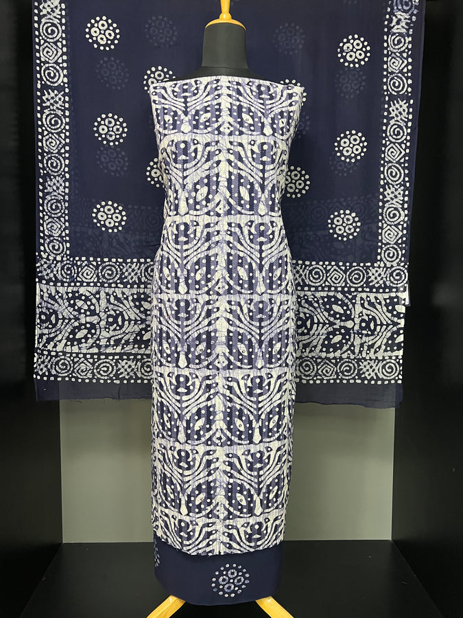 Batik Printed Cotton Salwar Set |  MT151
