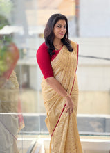 Traditional Elephant Motifs Design Semi Silk Saree | SSN167