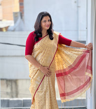 Traditional Elephant Motifs Design Semi Silk Saree | SSN167