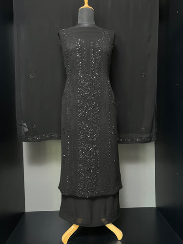 Chikankari Embroidery Detailed Georgette Salwar Set | GMA142