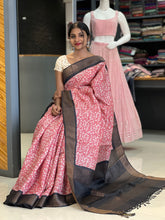 Floral Printed Design  Tussar Saree | HS1012