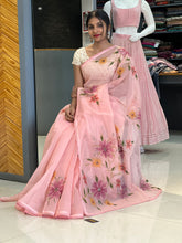 Floral Painted Supernet Kota Saree | BLD304