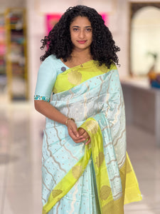 Banarasi Patterned Chanderi Finish Saree | NN202