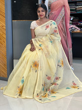 Floral Painted Supernet Kota Saree | BLD304