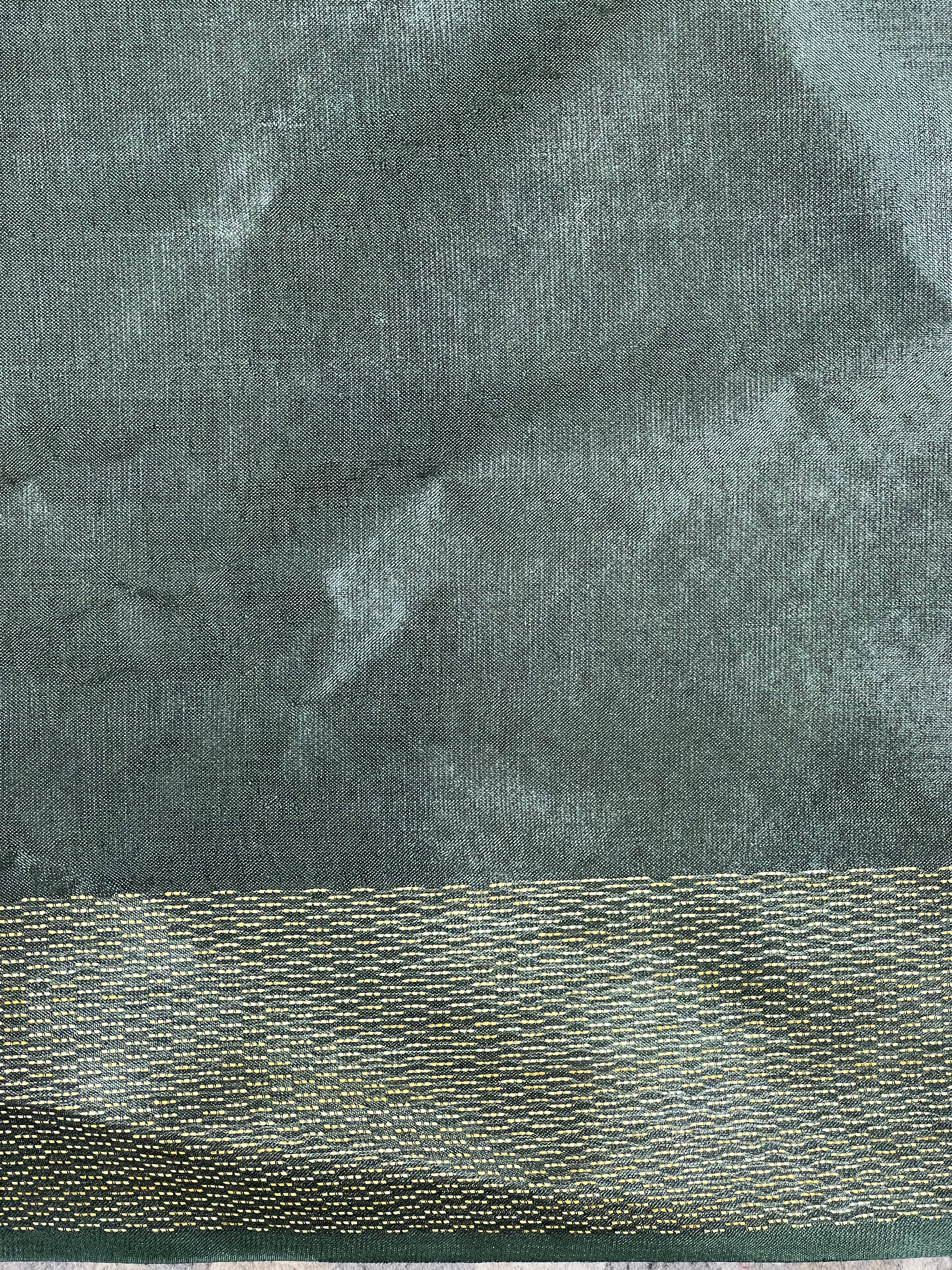 Geometric Pattern Semi Tussar Saree  | LLD112