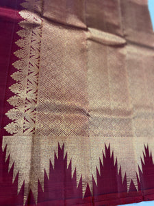 Traditional Hand Woven Kanchipuram Saree | OM255