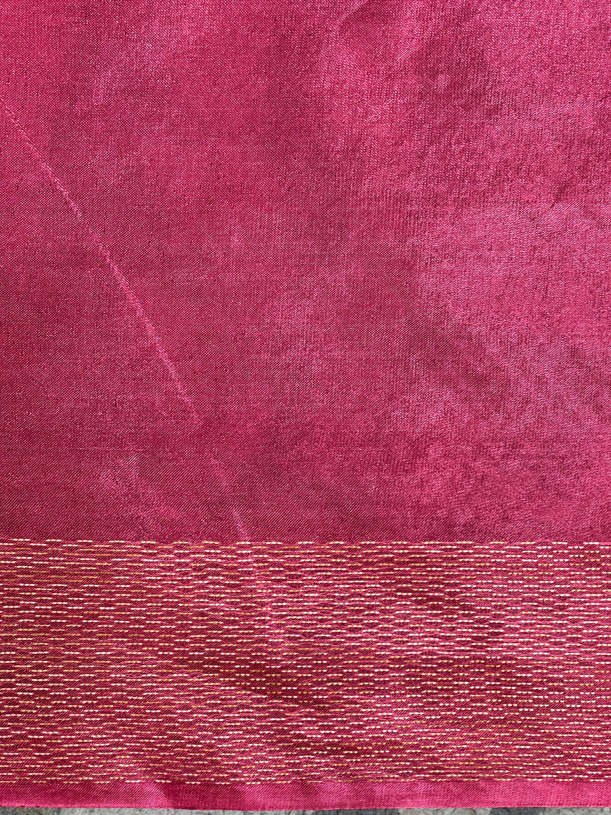 Geometric Pattern Semi Tussar Saree | LLD101