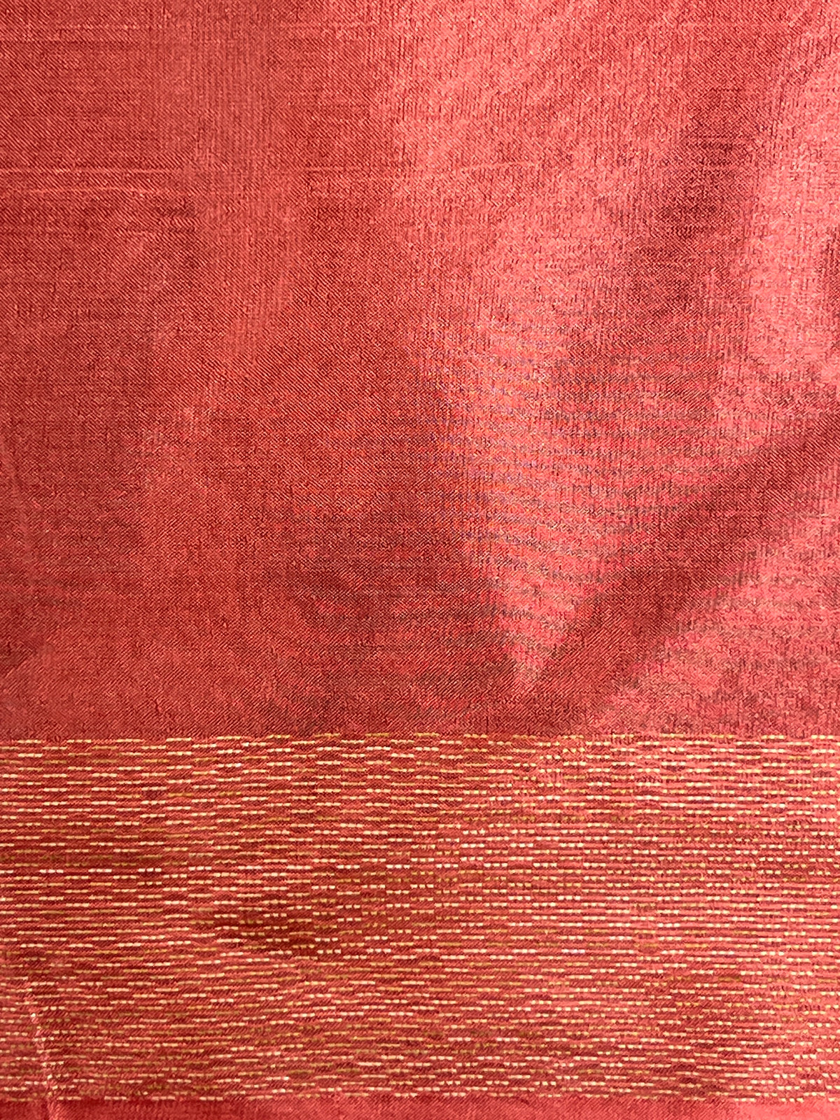 Geometric Pattern Semi Tussar Saree | LLD107