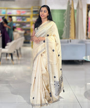 Hand Kantha Embroidery  Geecha Tussar Saree | BLD1154