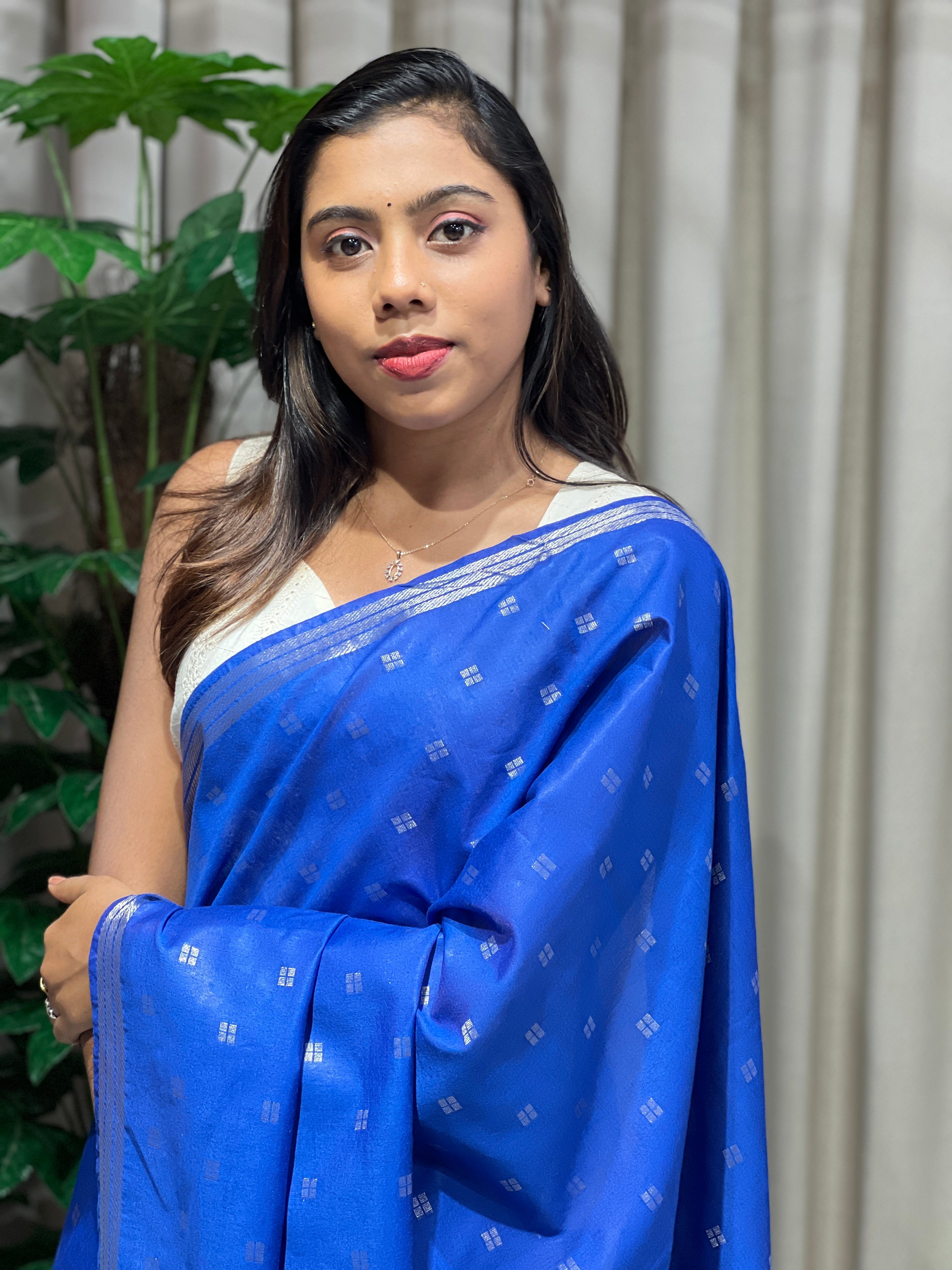 Zari Woven Semi Tussar Saree | NHH598