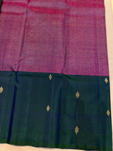 Check Woven Design Kanchipuram Saree | OM253