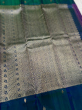 Check Woven Design Kanchipuram Saree | OM253