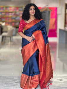 Traditional Border Semi Silk Saree | TR138