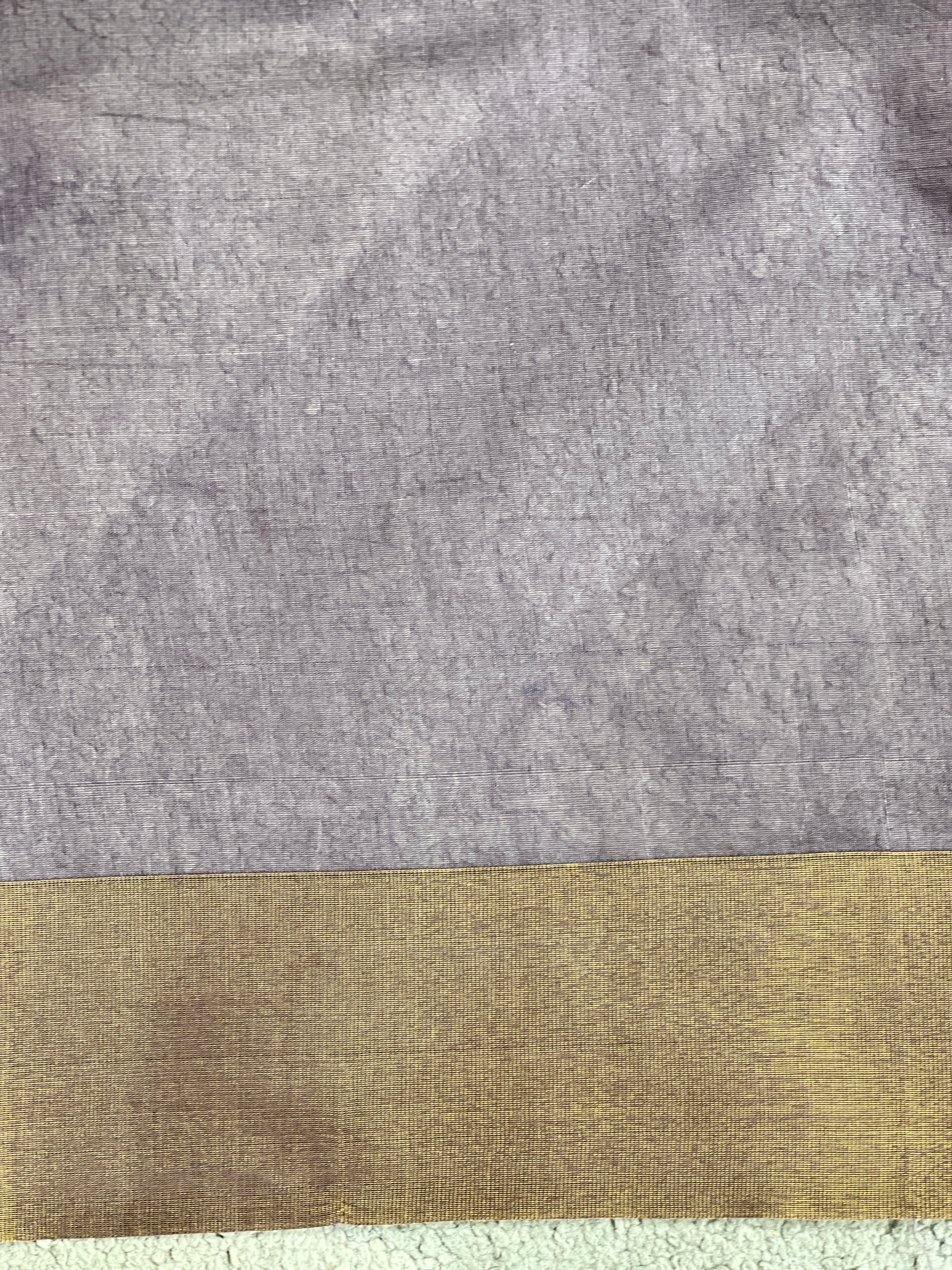 Embroidered Cotton Silk Saree | RVS144
