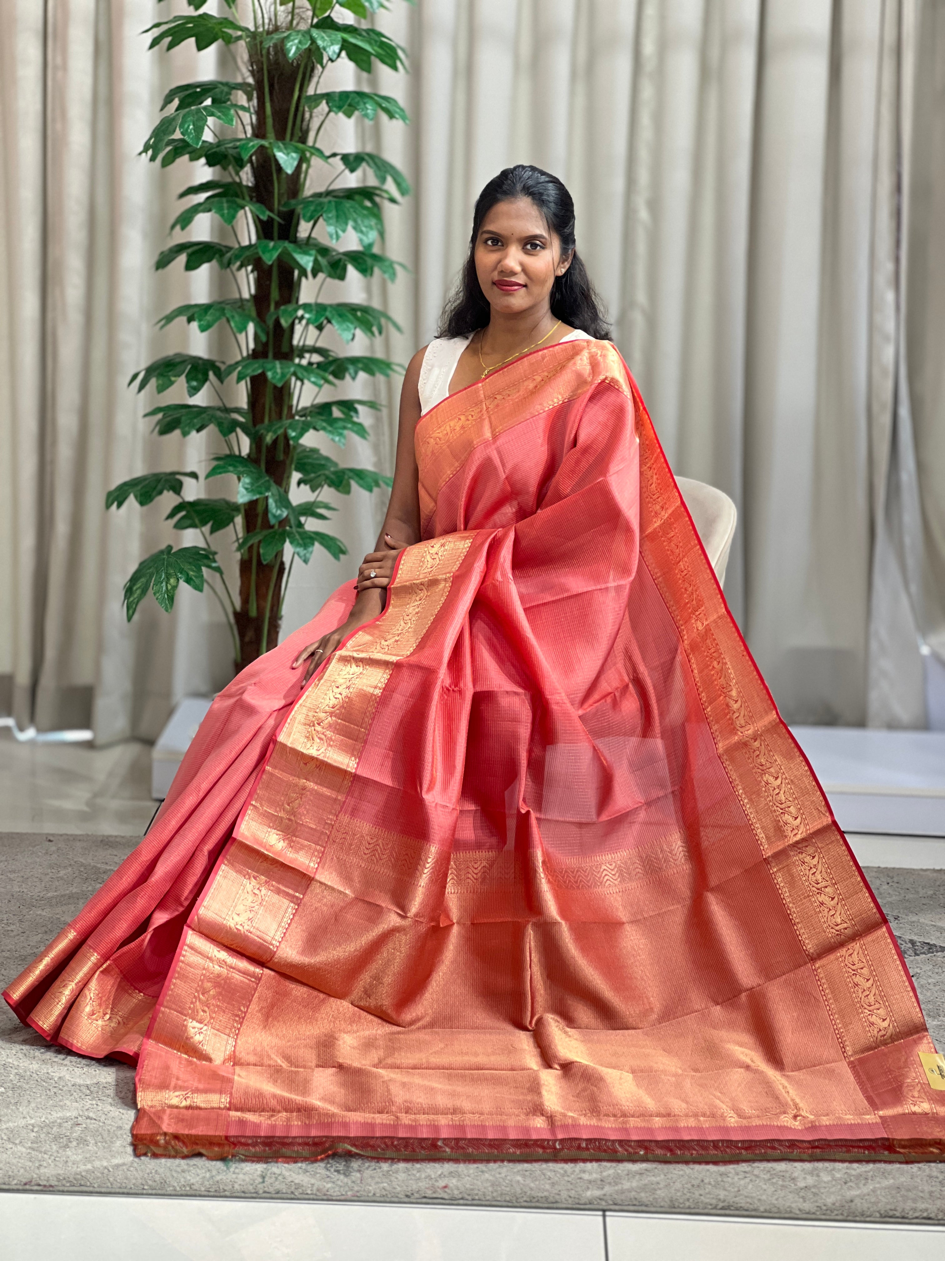 Khattam Soft Silk Saree With Traditional Kuttu Borders | SMT104