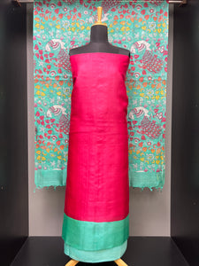 Solid Boby Pure Tussar Salwar Set | MNH395