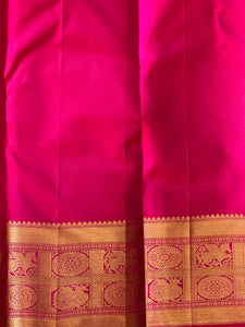 Floral Design Kanchipuram Saree | SME209