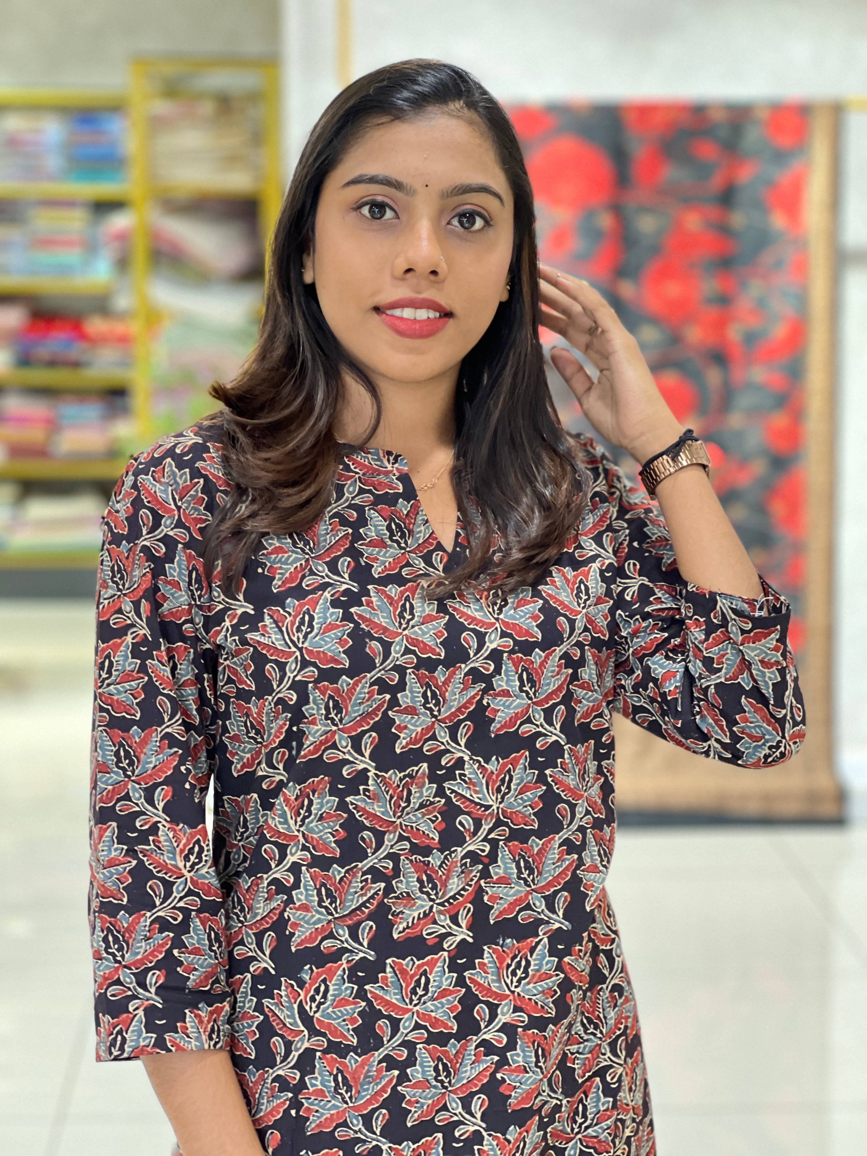 Printed Cotton Kurta Set | DNT868