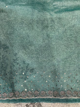 Sequence & Cut Beads Detailed Tissue Organza Saree | SBP807