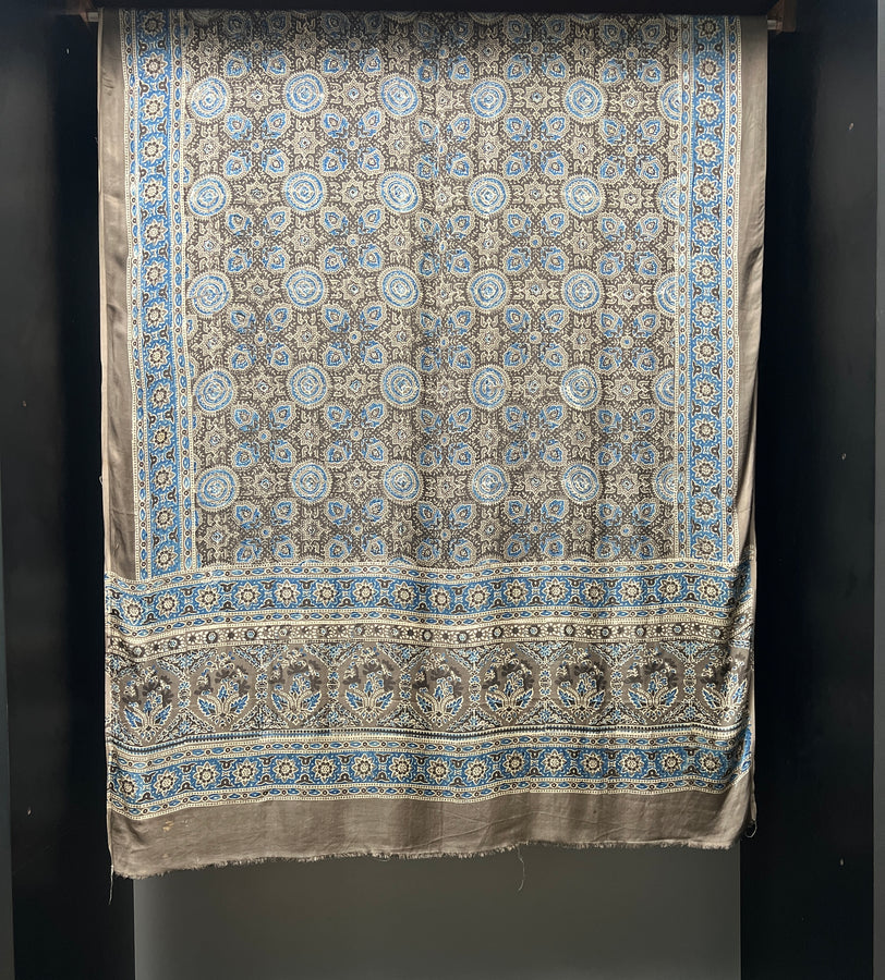 Hand Block Printed Modal Dupatta | VFC267