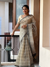 Screen Printed Supernet Kota Saree | GMS128