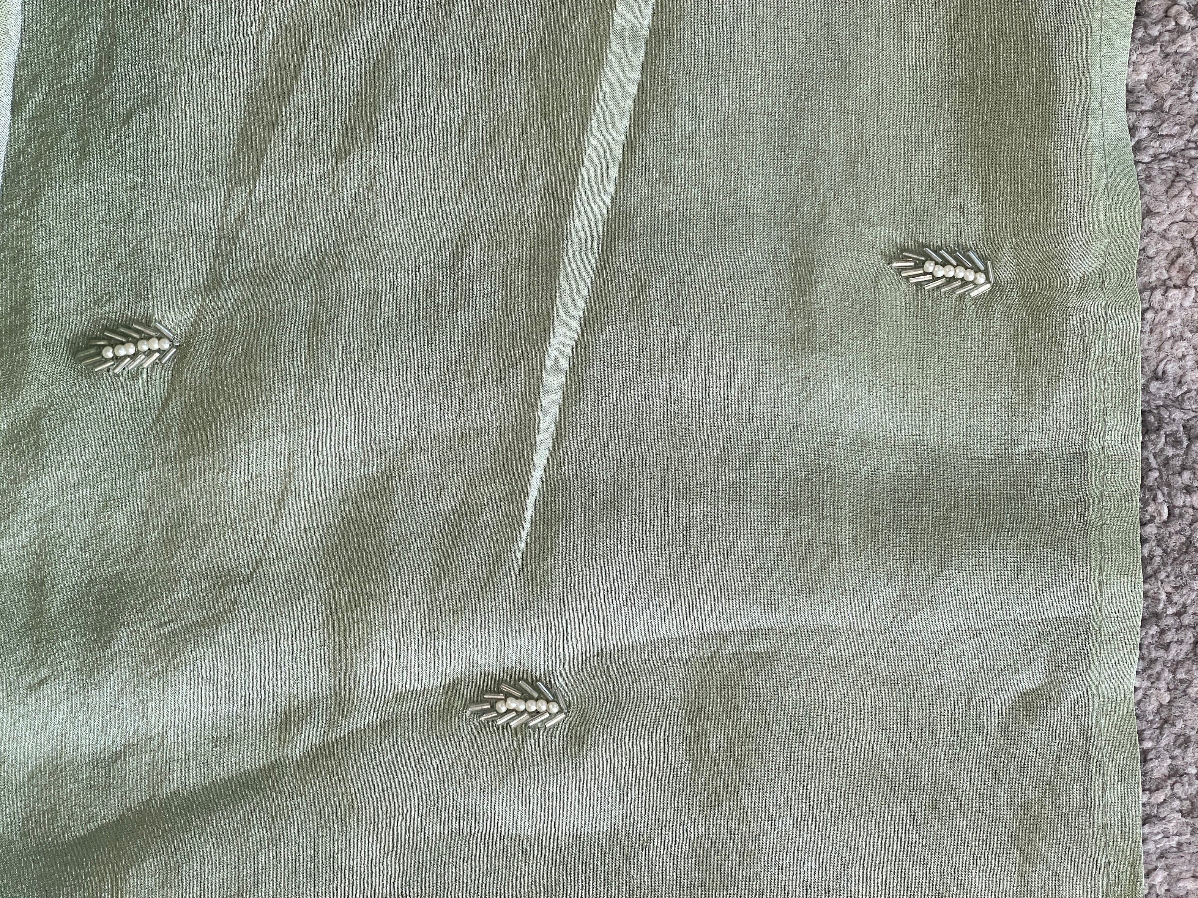 Embroidery Pattern Tissue Silk Saree | SBP779