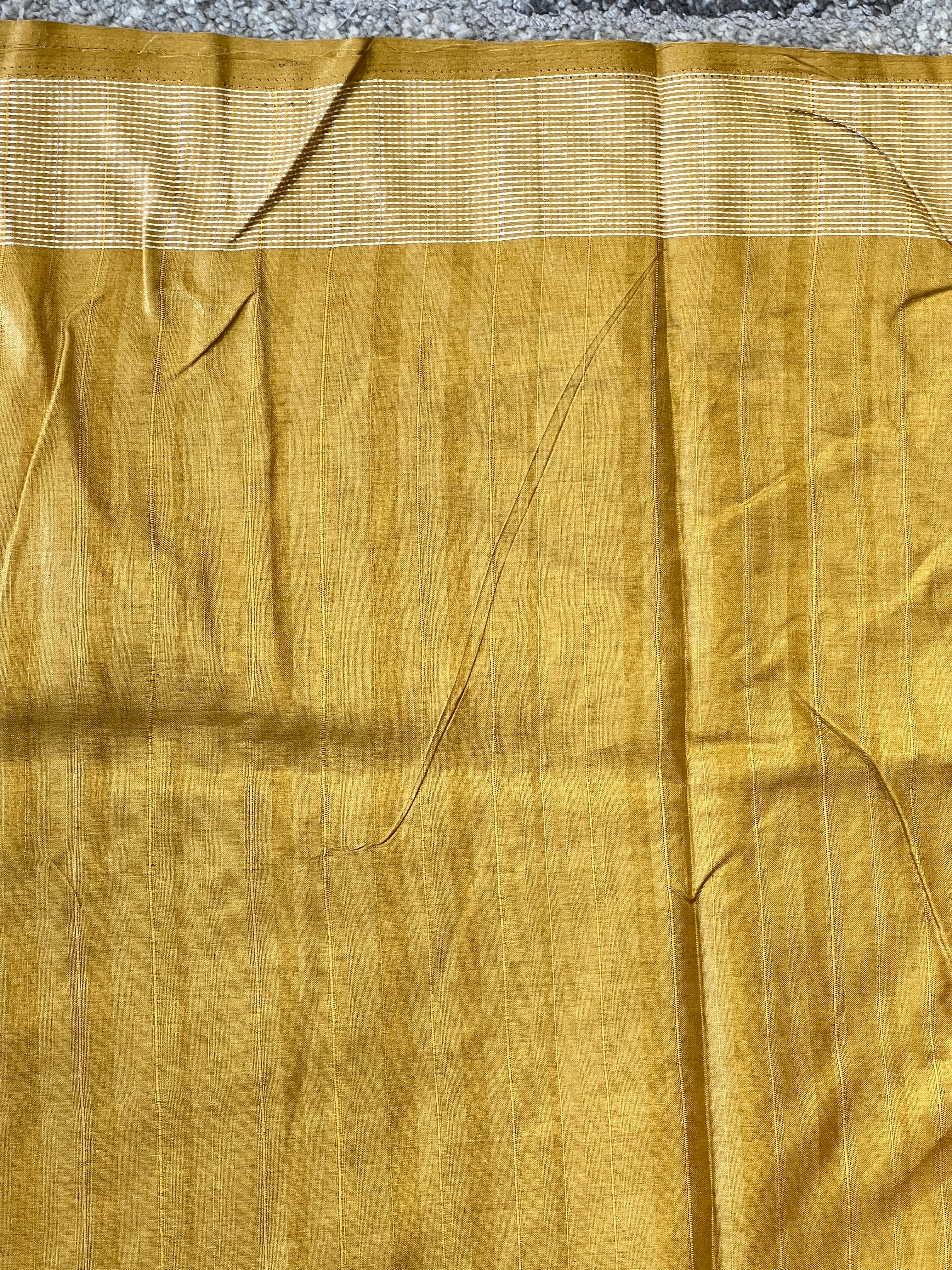 Floral Embroidery Detailed Semi Tussar Saree | SUN739