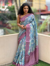 Printed Semi Silk Saree | GMS133