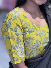 Kalamkari Pattern Cotton Stitched Blouse | IT158