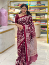 Banarasi Patterned Chanderi Finish Saree | NN225