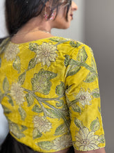 Kalamkari Pattern Cotton Stitched Blouse | IT158