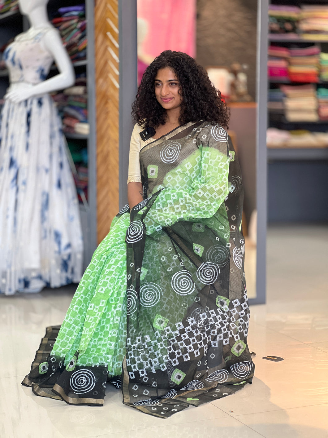 Hand Block Printed Kota Sarees | NRK150