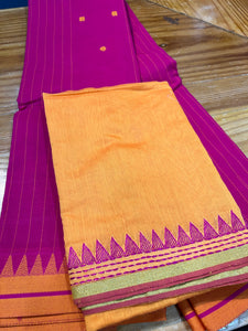Traditional Kanchi Cotton Saree | NVR109