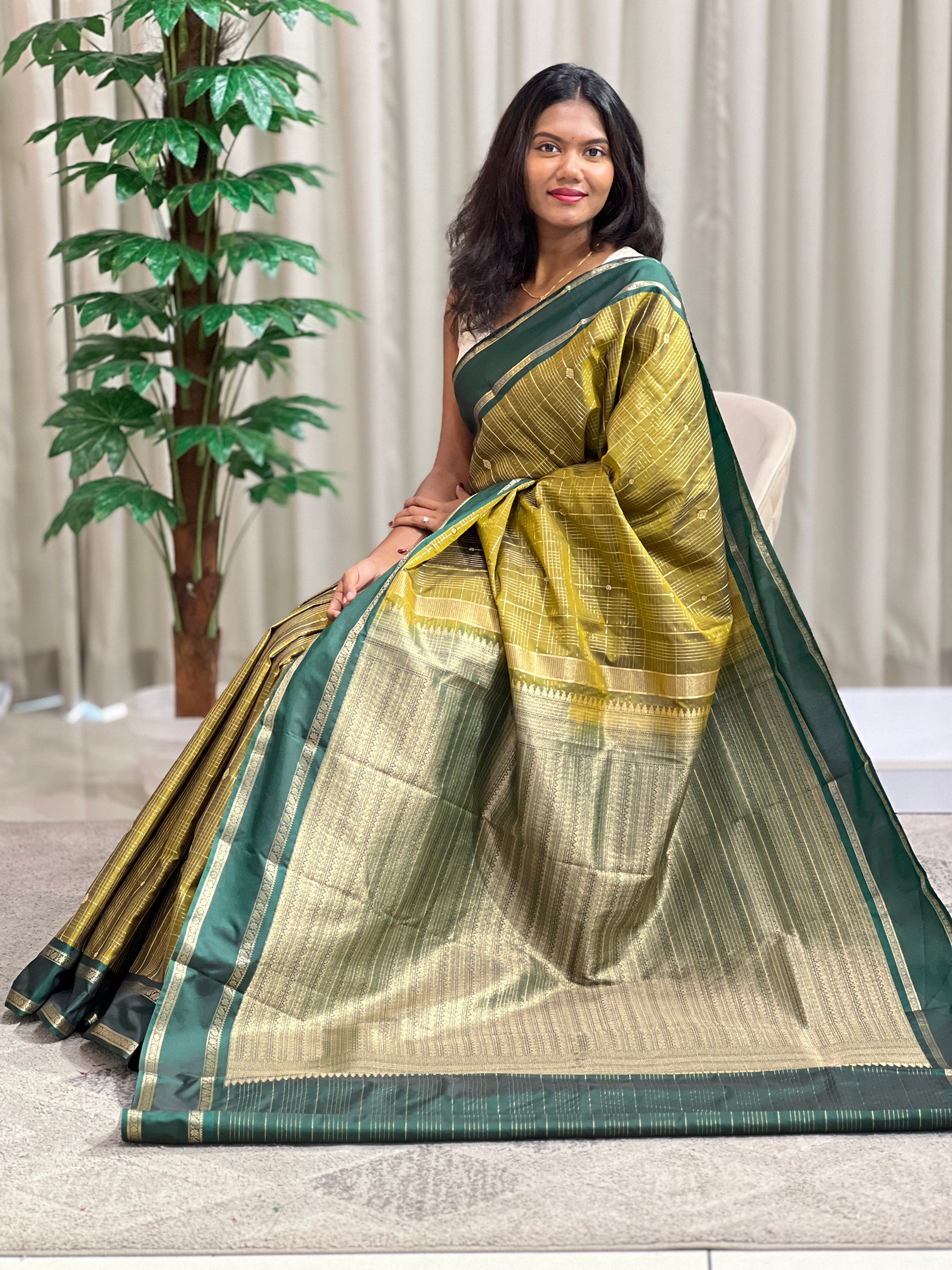 Rettapet Pattern Soft Silk Saree | RVS149