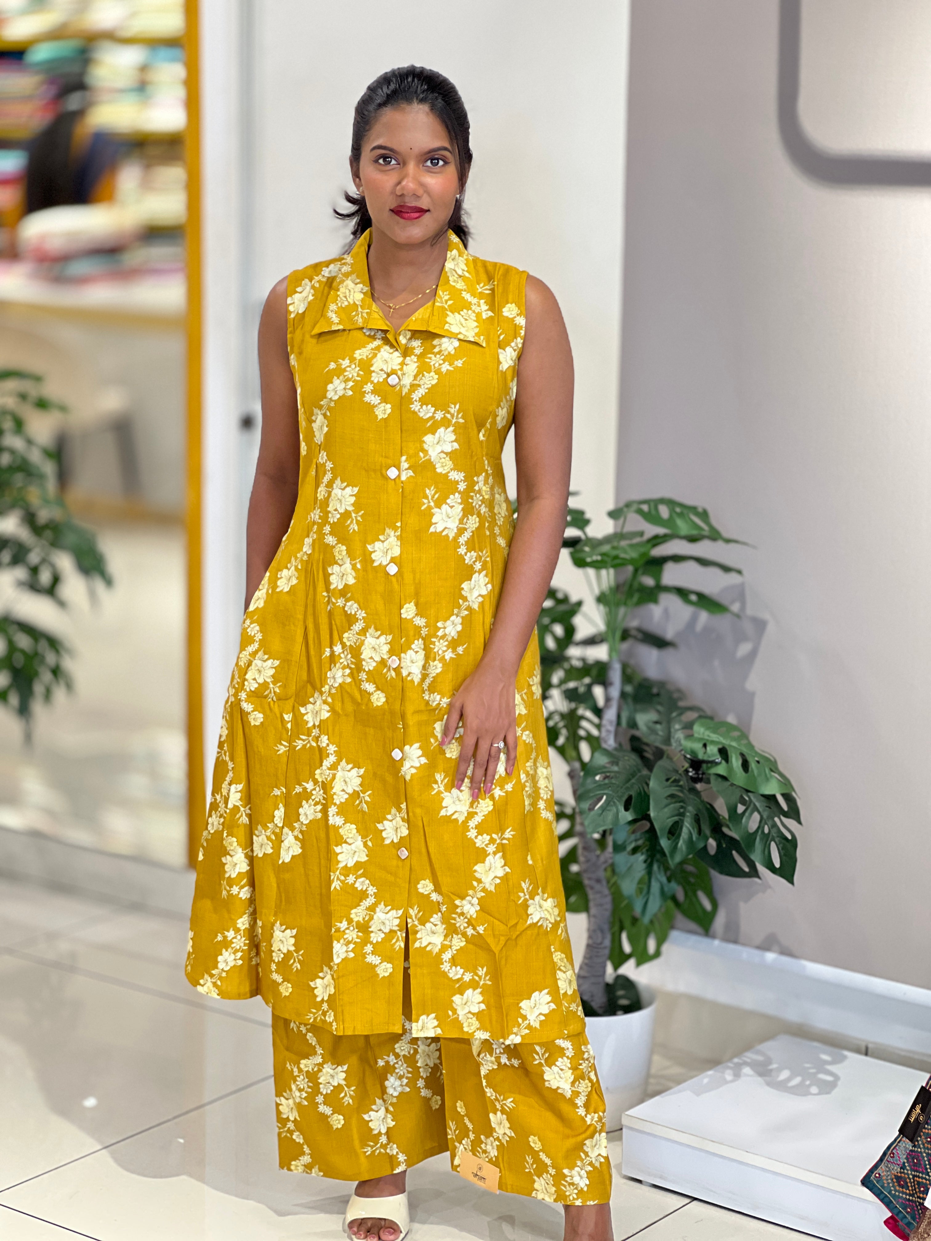 Printed Rayon Kurta Set | YV112