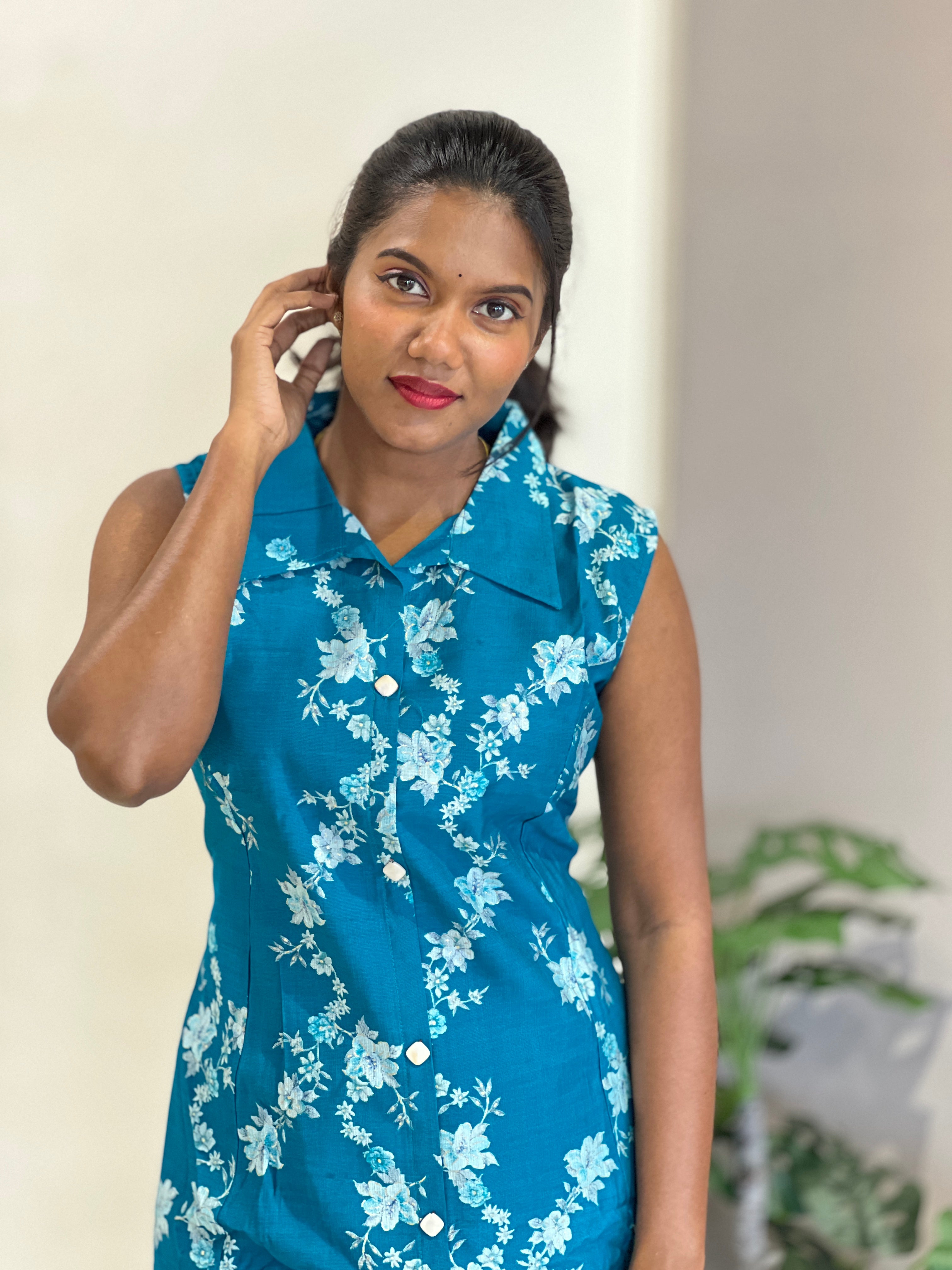 Printed Rayon Kurta Set | YV103