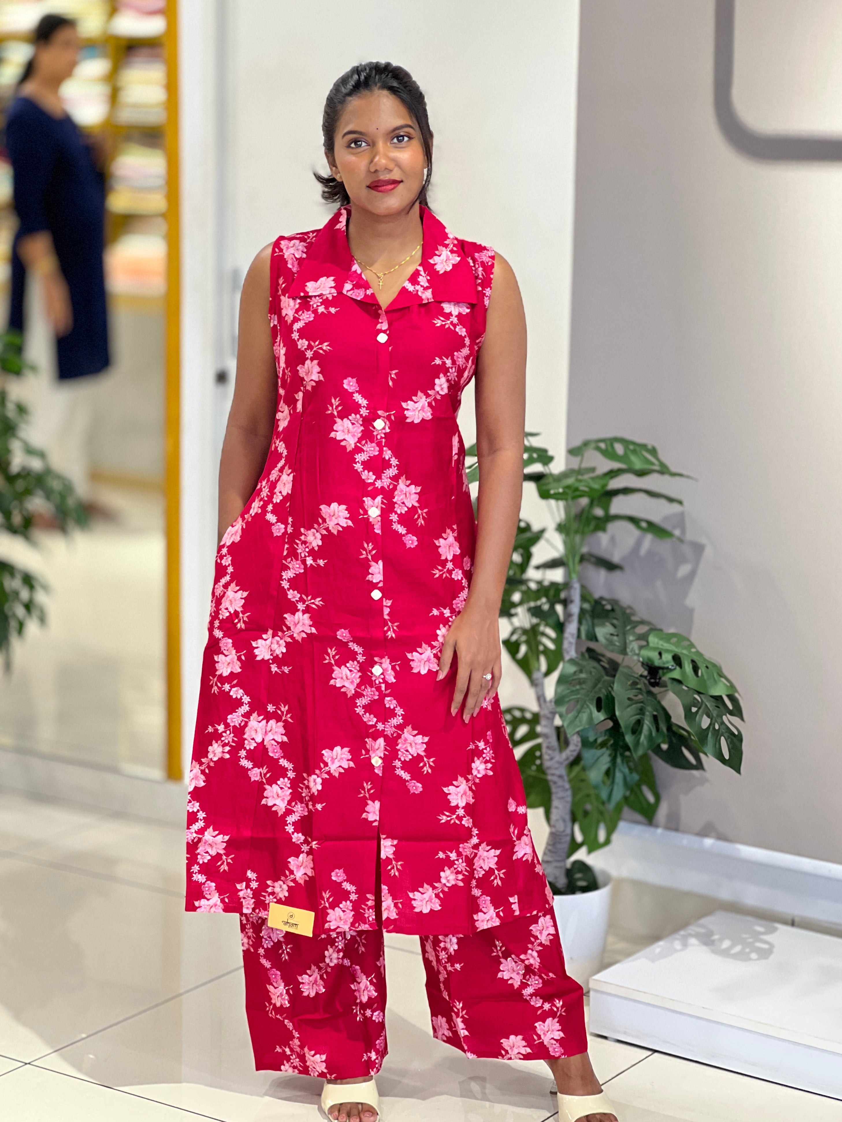 Printed Rayon Kurta Set | YV114