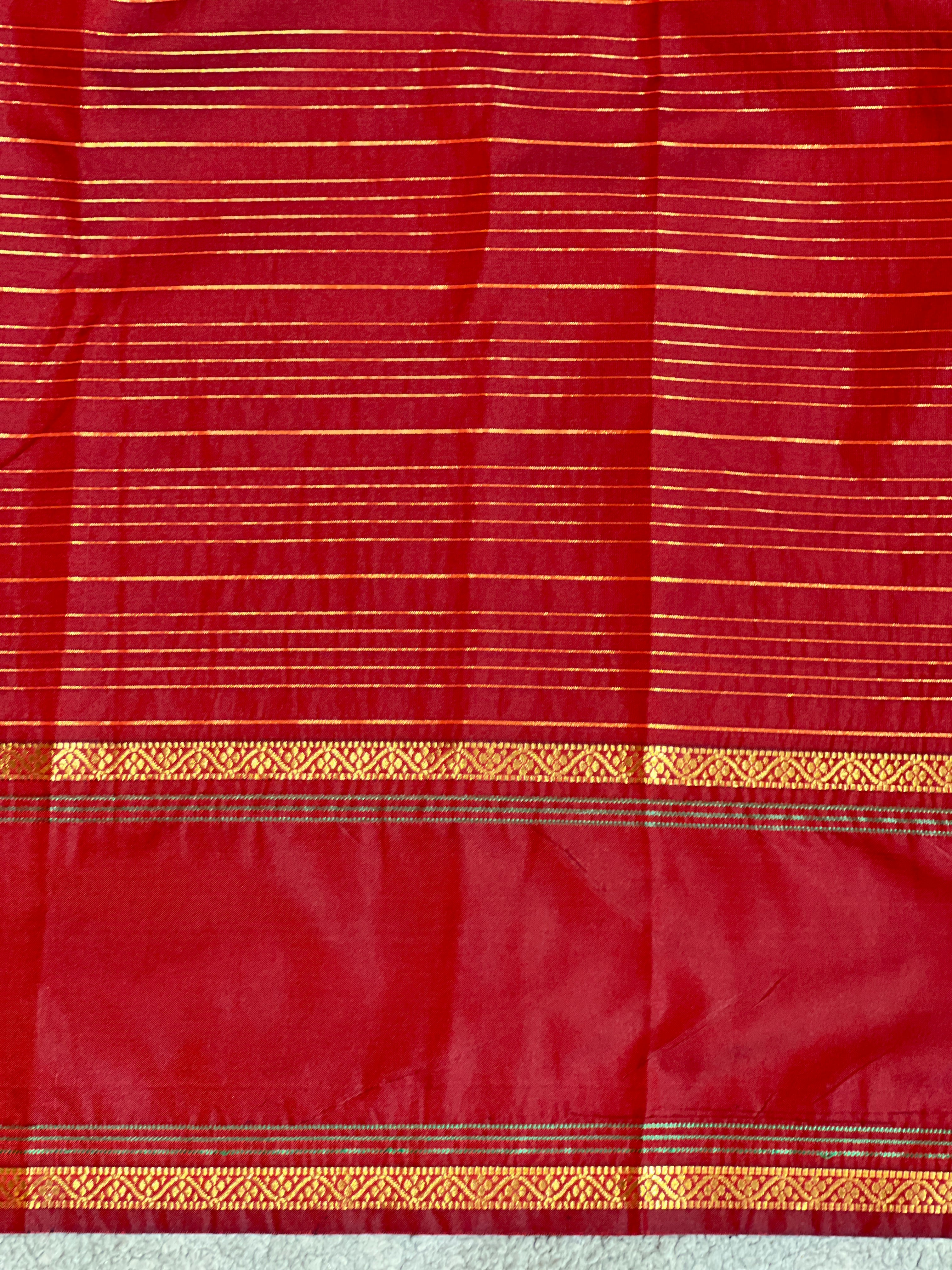 Rettapet Pattern Soft Silk Saree | RVS172