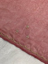 Sugar Beads Detailed Shimmer Georgette Saree | SBP850