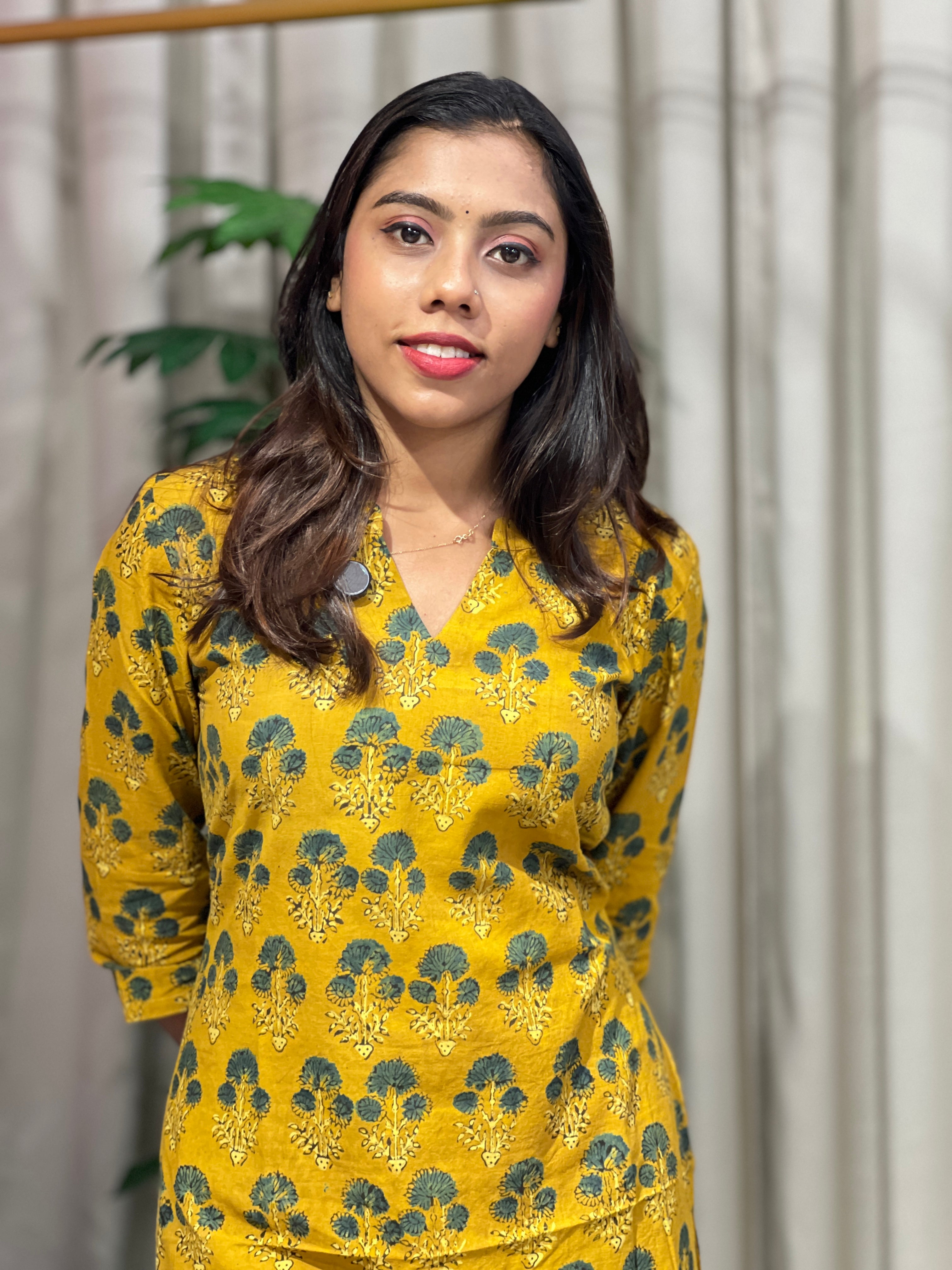 Printed Cotton Kurta Set | DNT849