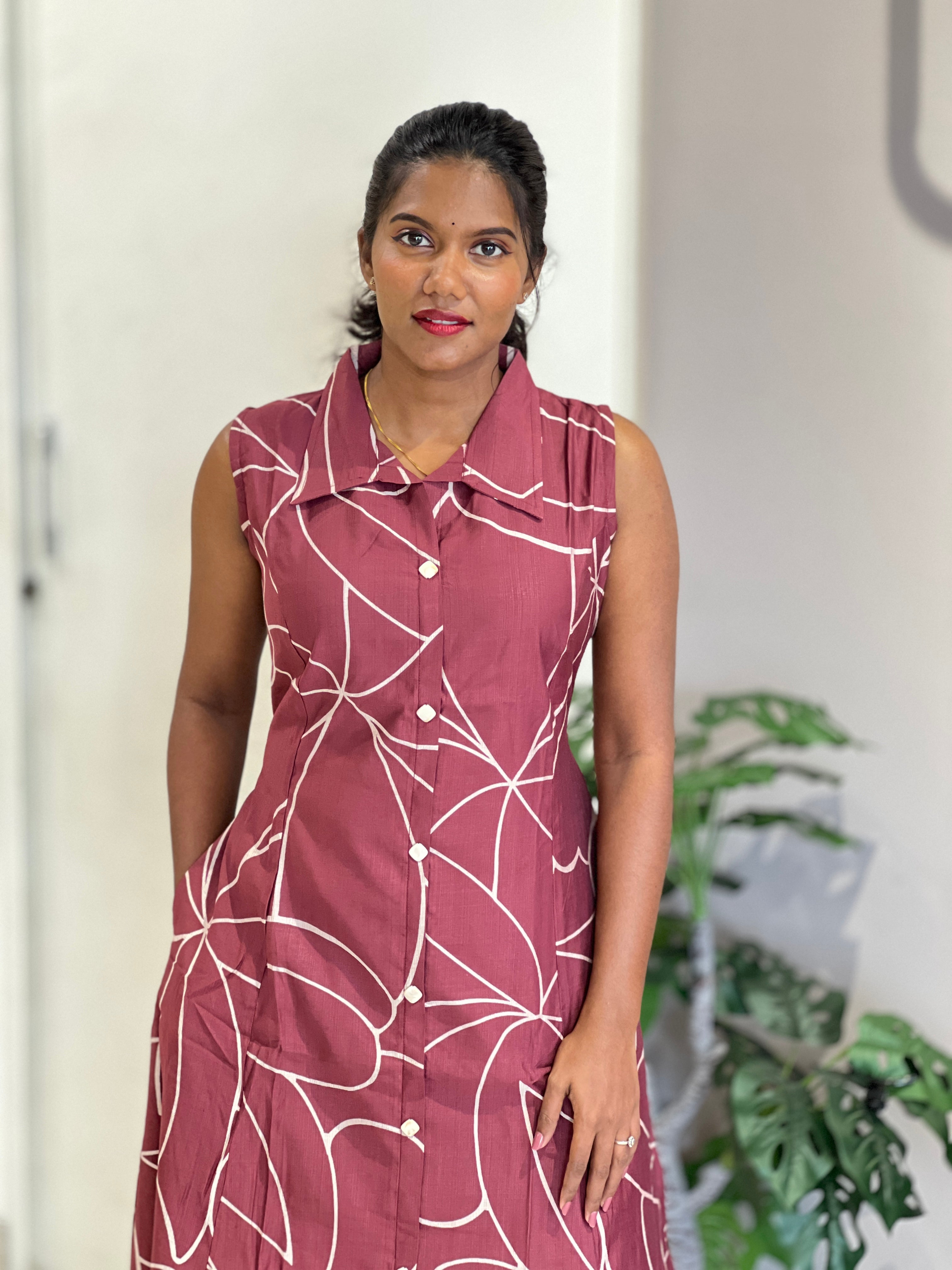 Print Detailed Rayon Kurta Set | YV118
