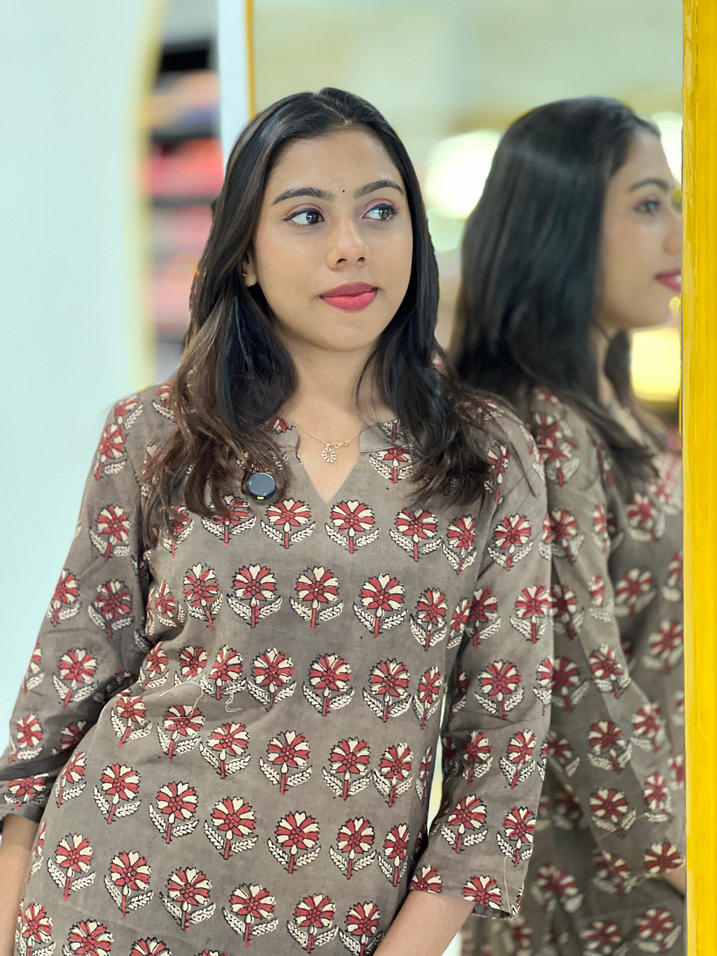 Printed Cotton Kurta Set | DNT856